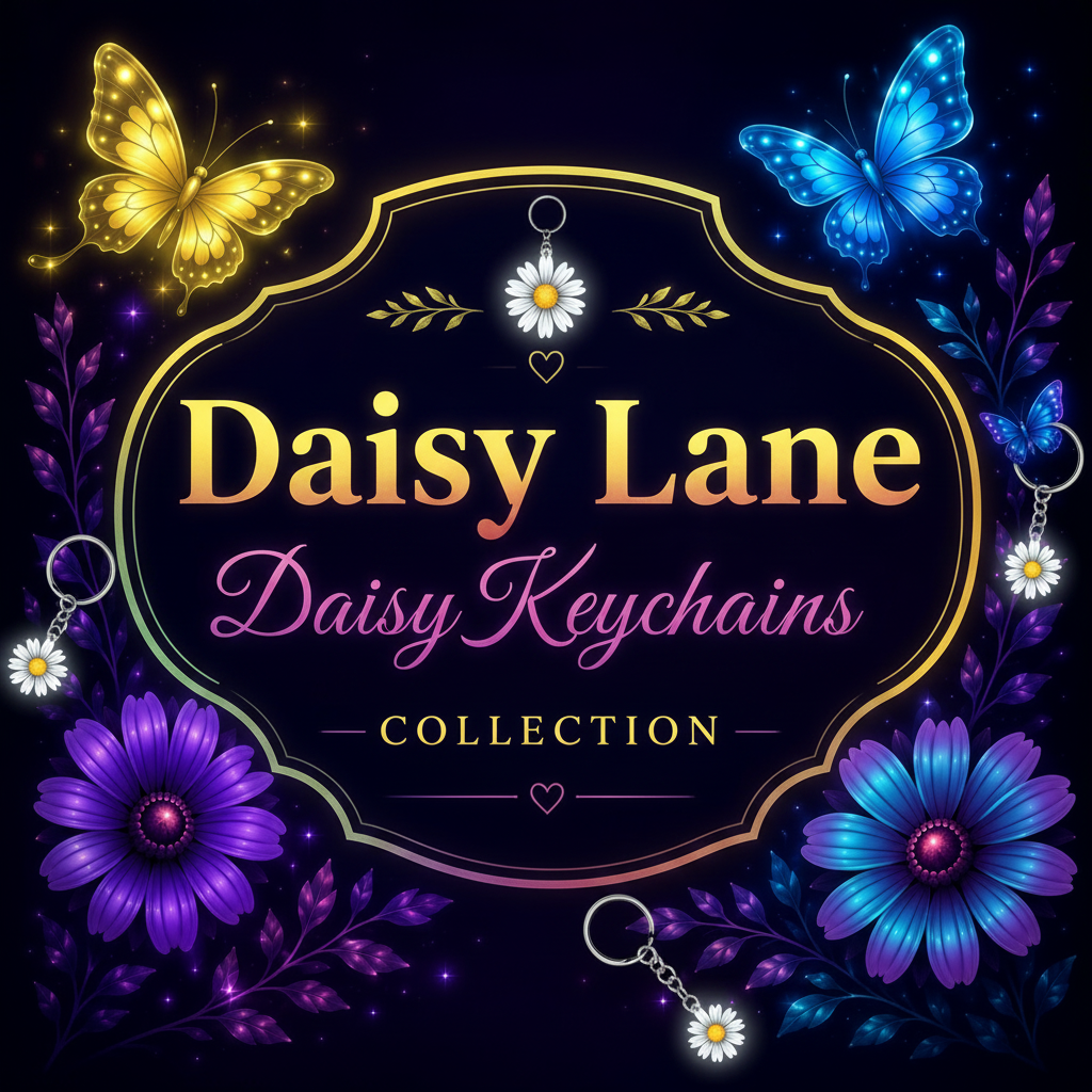 Daisy Lane Collection — Daisy Keychains