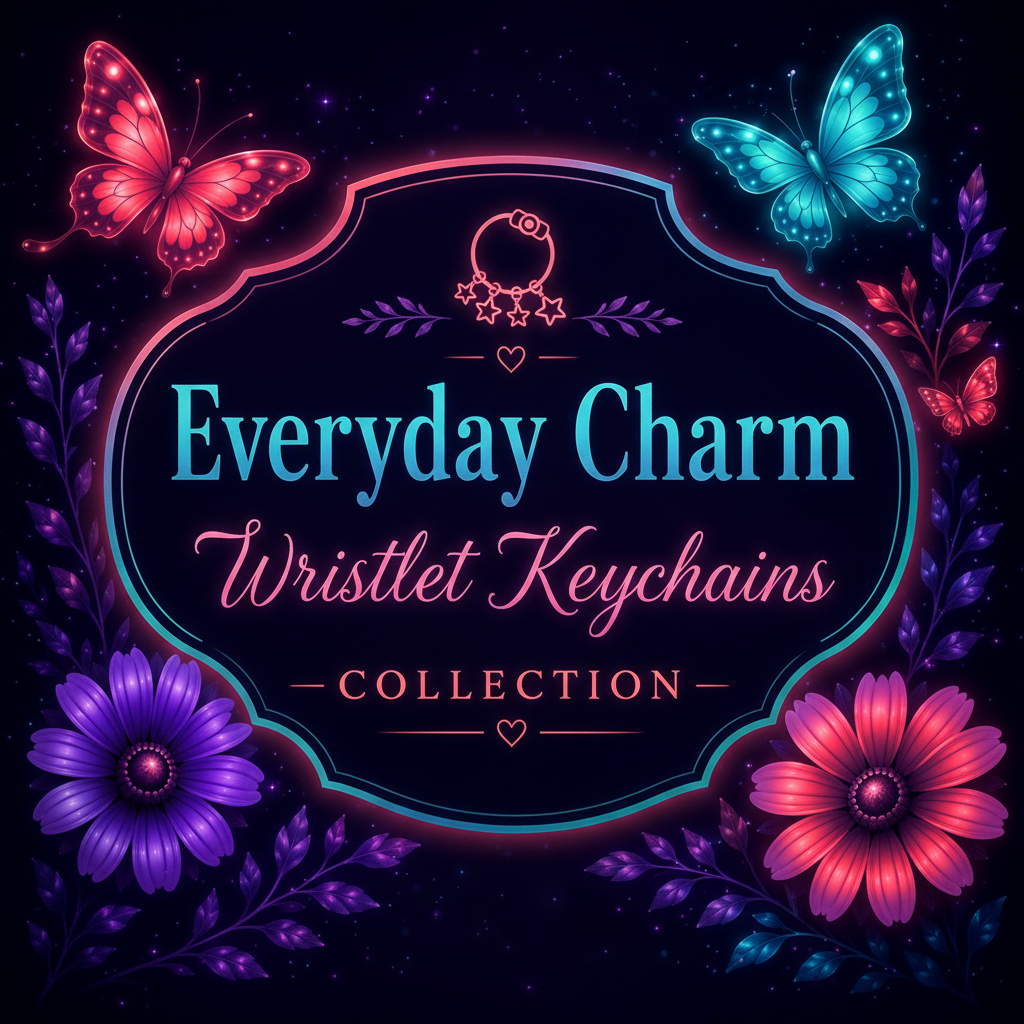 Everyday Charm Collection — Wristlet Keychains