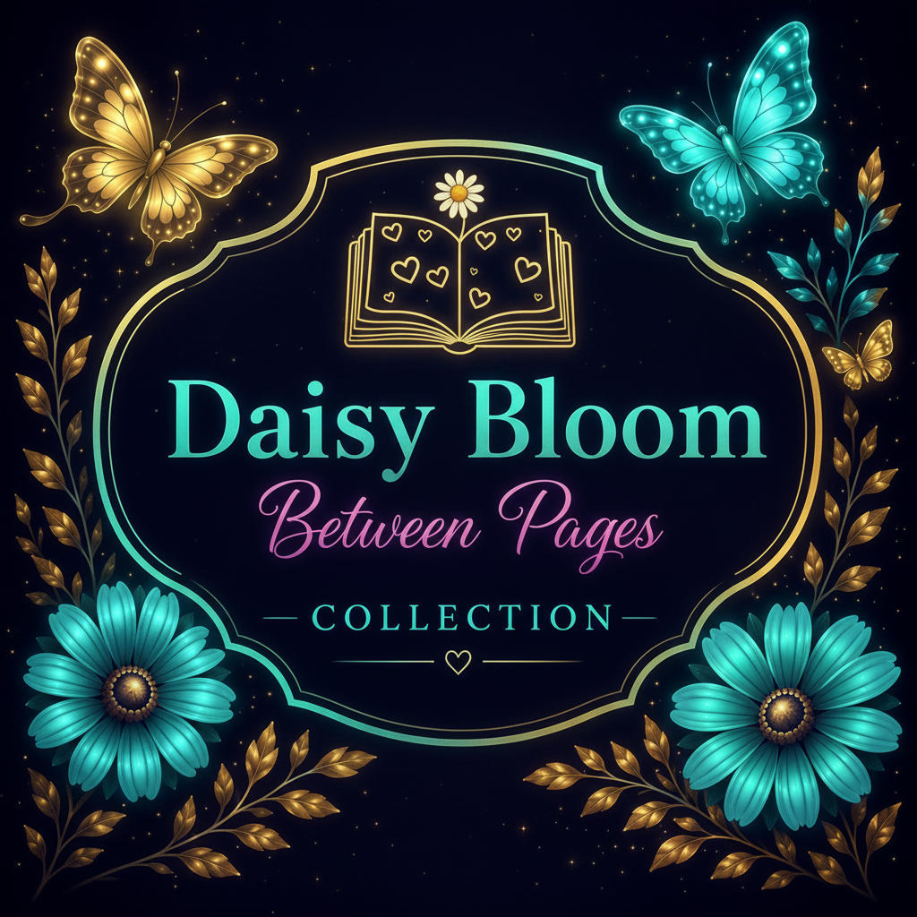 Daisy Bloom Between Pages — Bookmarks