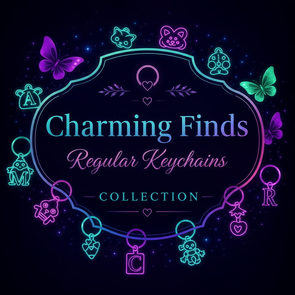Charming Finds Collection — Regular Keychains