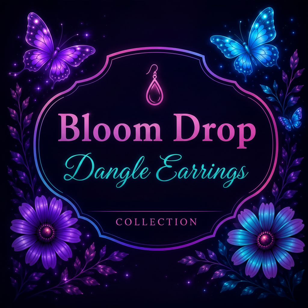 Bloom Drop — Dangle Earrings