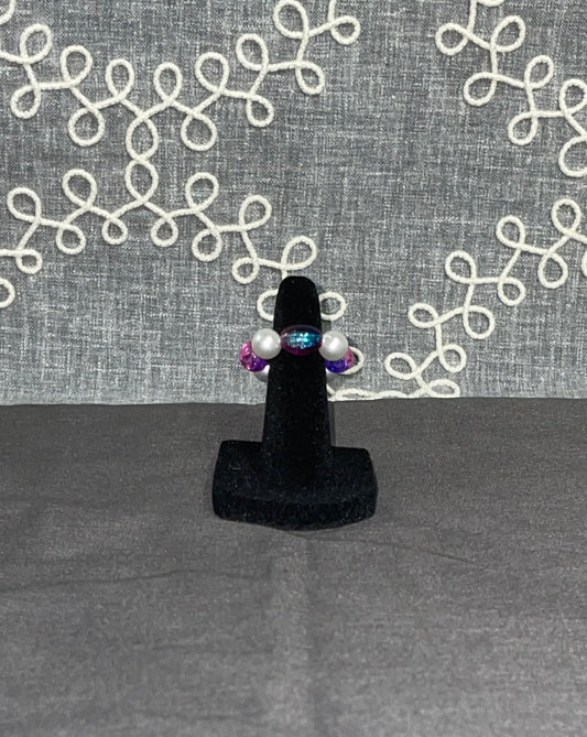 Mystic Pearl Ring